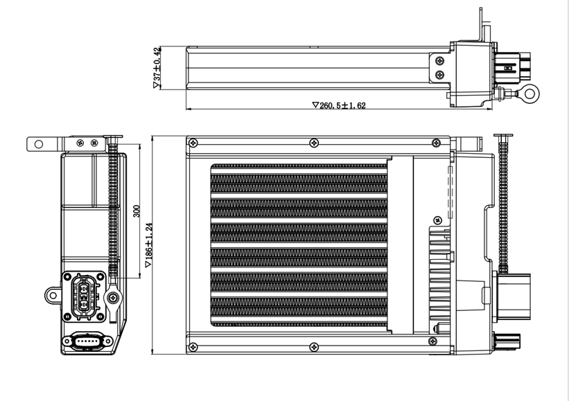 3.5kw 333v ​​កំដៅ PTC