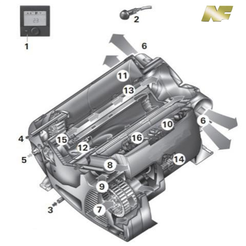 ម៉ាស៊ីនកំដៅ RV Combi ១៦