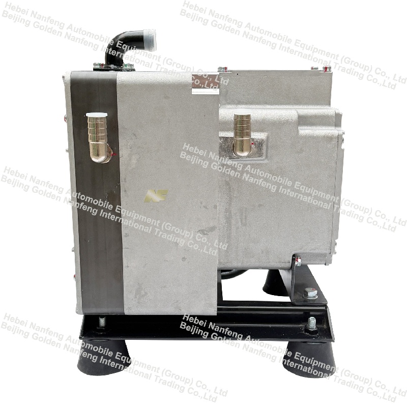 Electric bus air compressor